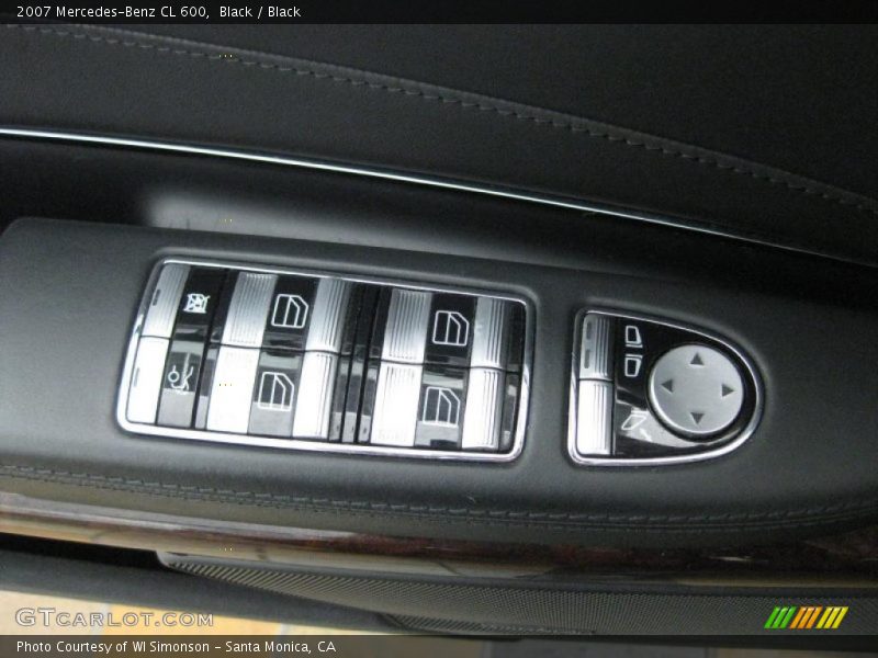 Controls of 2007 CL 600
