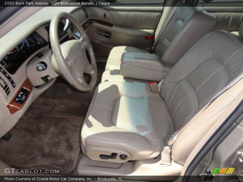 Light Bronzemist Metallic / Taupe 2003 Buick Park Avenue