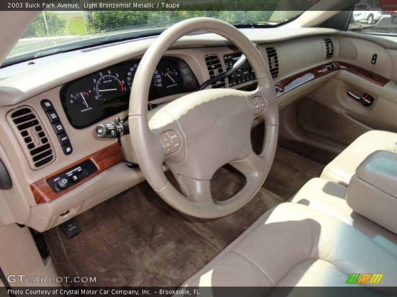 Light Bronzemist Metallic / Taupe 2003 Buick Park Avenue