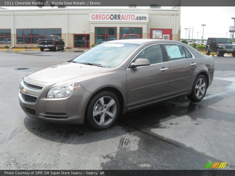 Mocha Steel Metallic / Ebony 2011 Chevrolet Malibu LT
