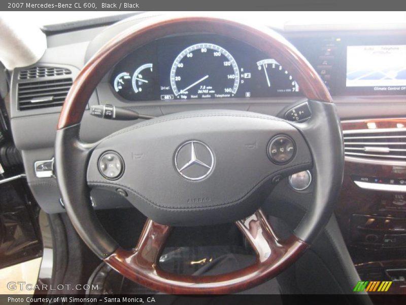  2007 CL 600 Steering Wheel