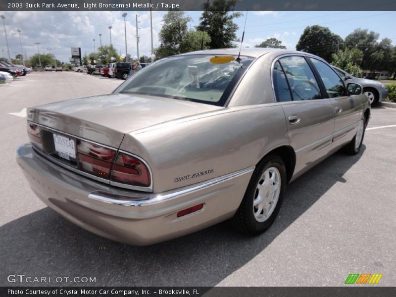Light Bronzemist Metallic / Taupe 2003 Buick Park Avenue