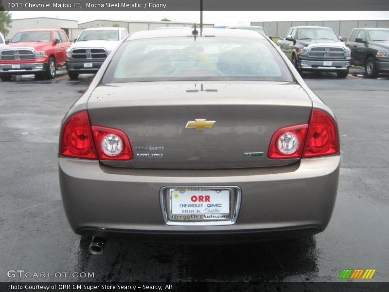 Mocha Steel Metallic / Ebony 2011 Chevrolet Malibu LT