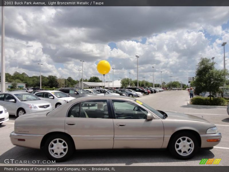 Light Bronzemist Metallic / Taupe 2003 Buick Park Avenue