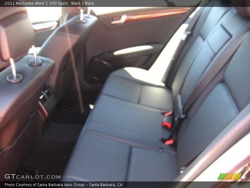 Black / Black 2011 Mercedes-Benz C 300 Sport