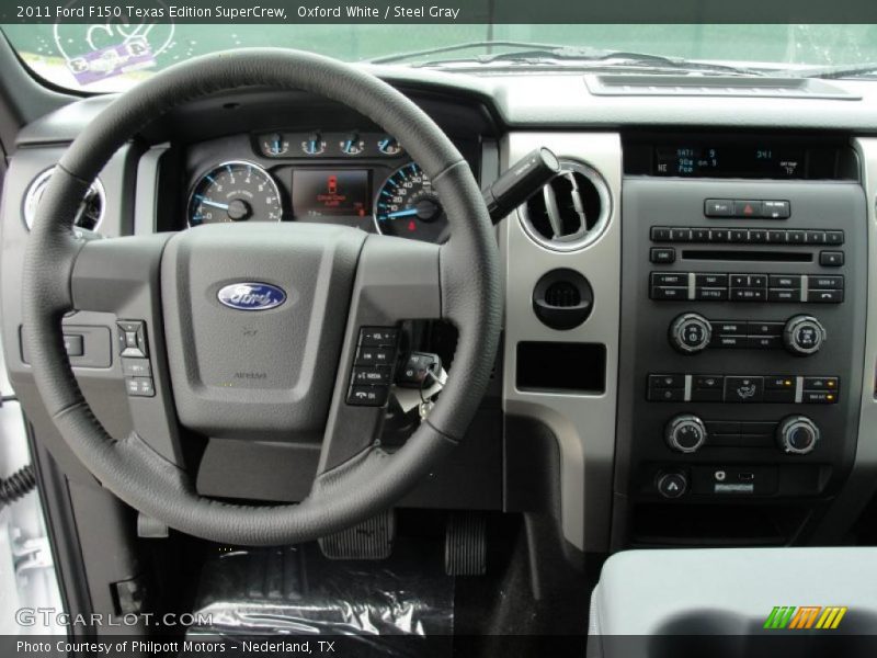 Oxford White / Steel Gray 2011 Ford F150 Texas Edition SuperCrew
