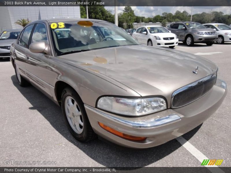 Light Bronzemist Metallic / Taupe 2003 Buick Park Avenue