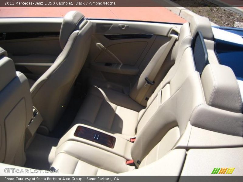 Black / Almond/Mocha 2011 Mercedes-Benz E 350 Cabriolet