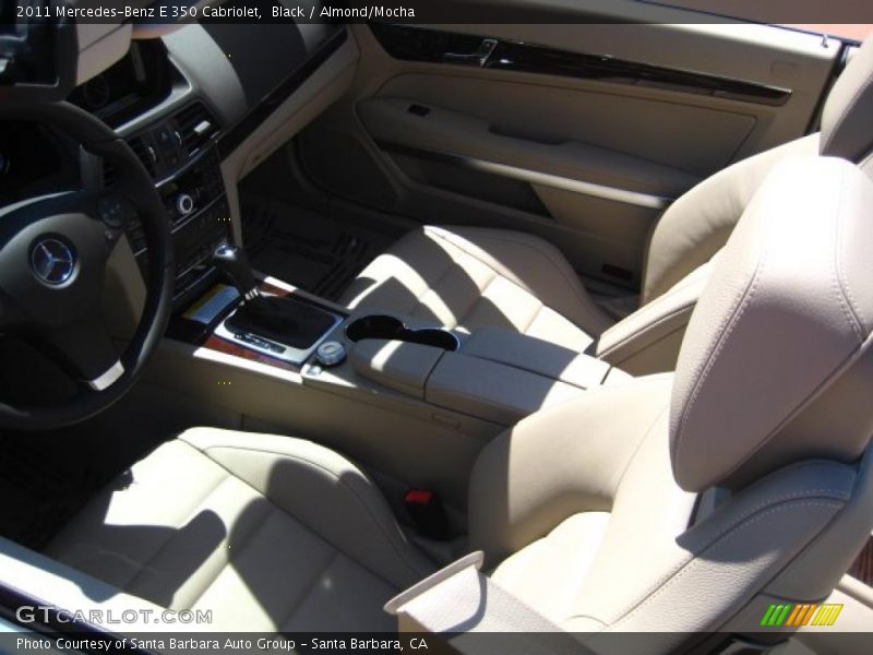 Black / Almond/Mocha 2011 Mercedes-Benz E 350 Cabriolet
