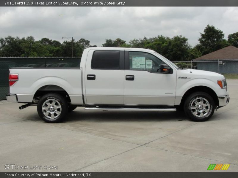 Oxford White / Steel Gray 2011 Ford F150 Texas Edition SuperCrew
