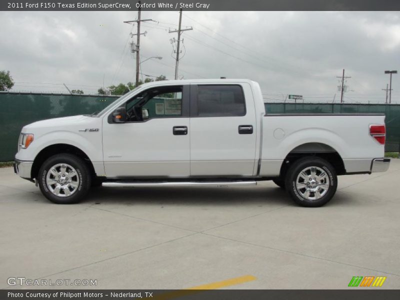 Oxford White / Steel Gray 2011 Ford F150 Texas Edition SuperCrew