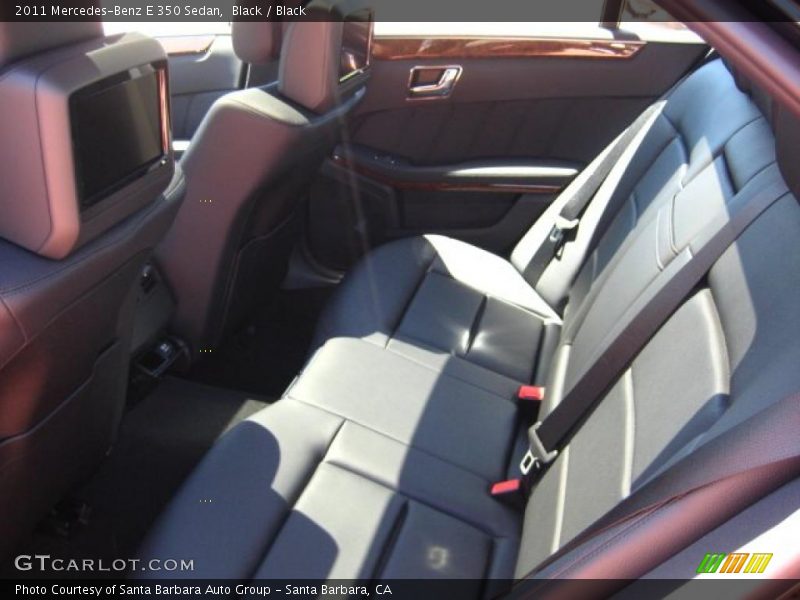 Black / Black 2011 Mercedes-Benz E 350 Sedan