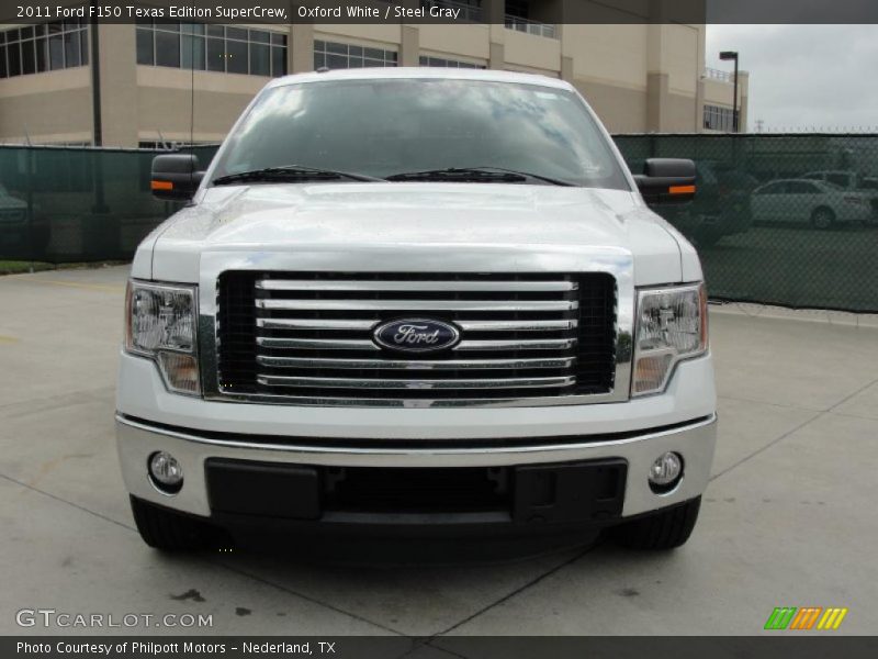 Oxford White / Steel Gray 2011 Ford F150 Texas Edition SuperCrew