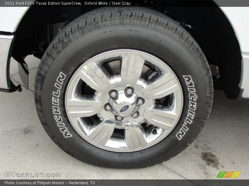 Oxford White / Steel Gray 2011 Ford F150 Texas Edition SuperCrew
