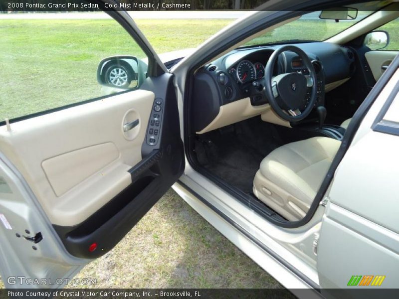  2008 Grand Prix Sedan Cashmere Interior