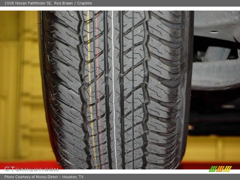 Red Brawn / Graphite 2008 Nissan Pathfinder SE