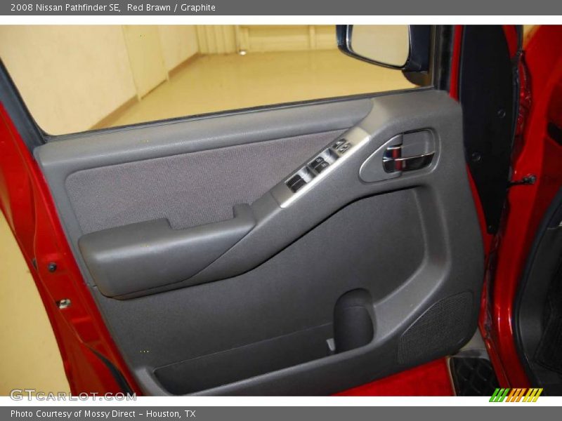 Red Brawn / Graphite 2008 Nissan Pathfinder SE