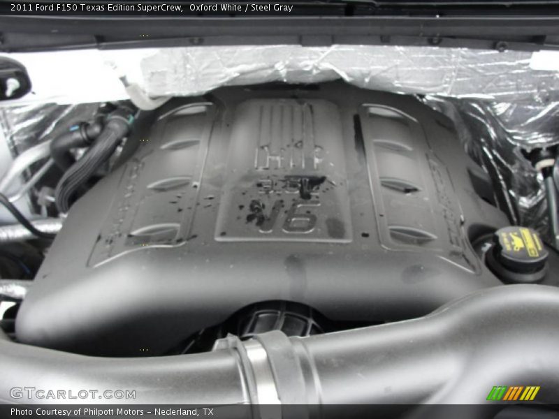 Oxford White / Steel Gray 2011 Ford F150 Texas Edition SuperCrew