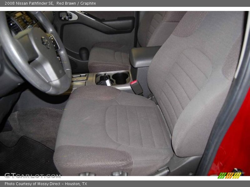 Red Brawn / Graphite 2008 Nissan Pathfinder SE