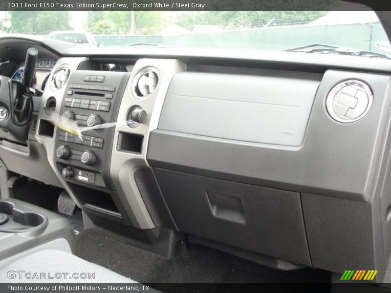 Oxford White / Steel Gray 2011 Ford F150 Texas Edition SuperCrew