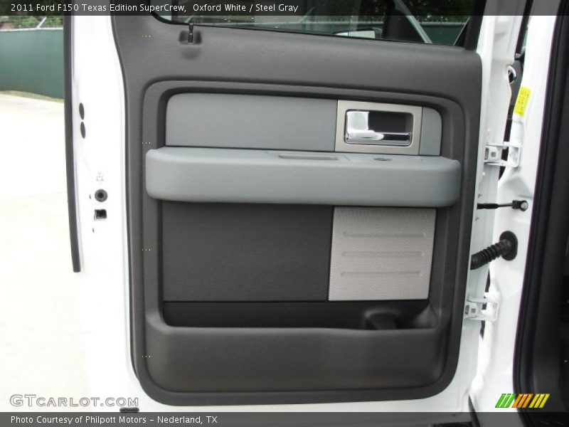 Oxford White / Steel Gray 2011 Ford F150 Texas Edition SuperCrew