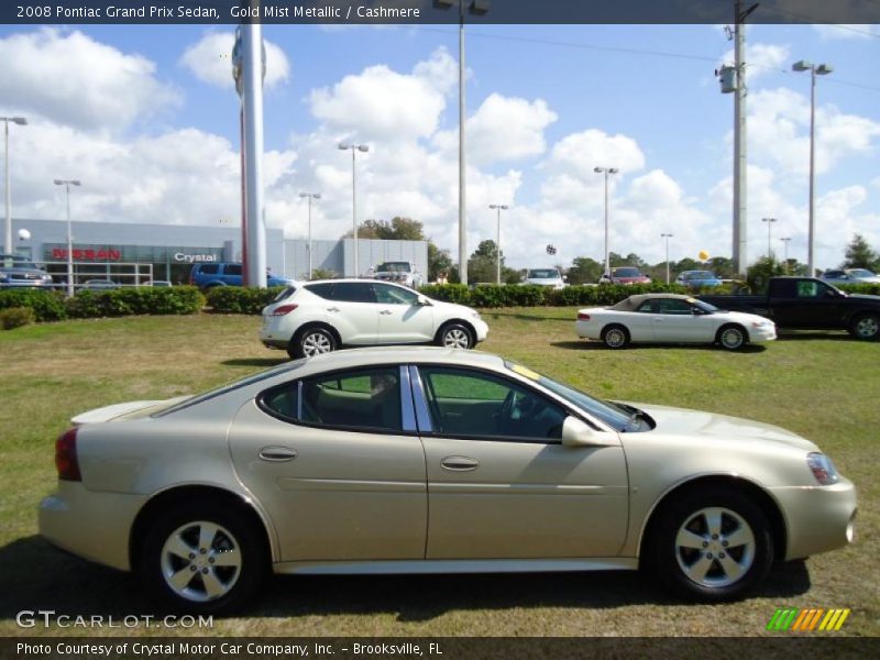 Gold Mist Metallic / Cashmere 2008 Pontiac Grand Prix Sedan