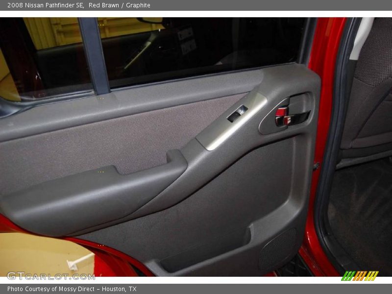 Red Brawn / Graphite 2008 Nissan Pathfinder SE
