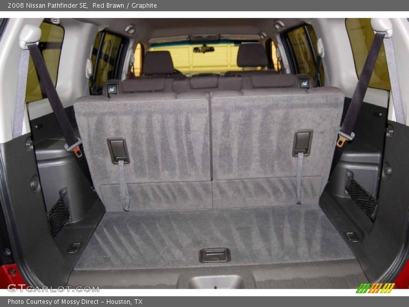 Red Brawn / Graphite 2008 Nissan Pathfinder SE