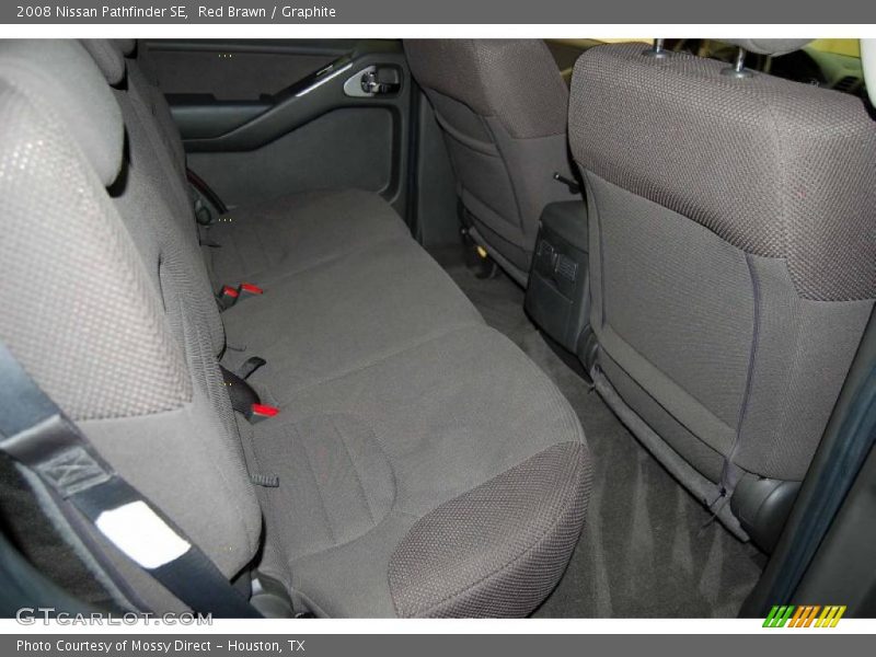 Red Brawn / Graphite 2008 Nissan Pathfinder SE