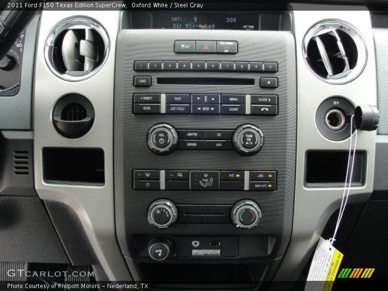 Oxford White / Steel Gray 2011 Ford F150 Texas Edition SuperCrew