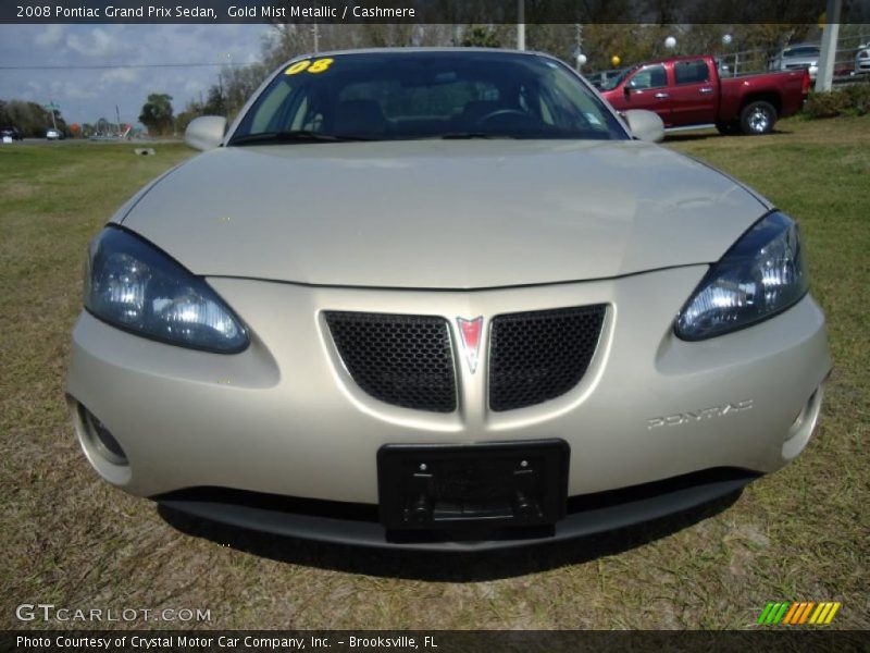 Gold Mist Metallic / Cashmere 2008 Pontiac Grand Prix Sedan