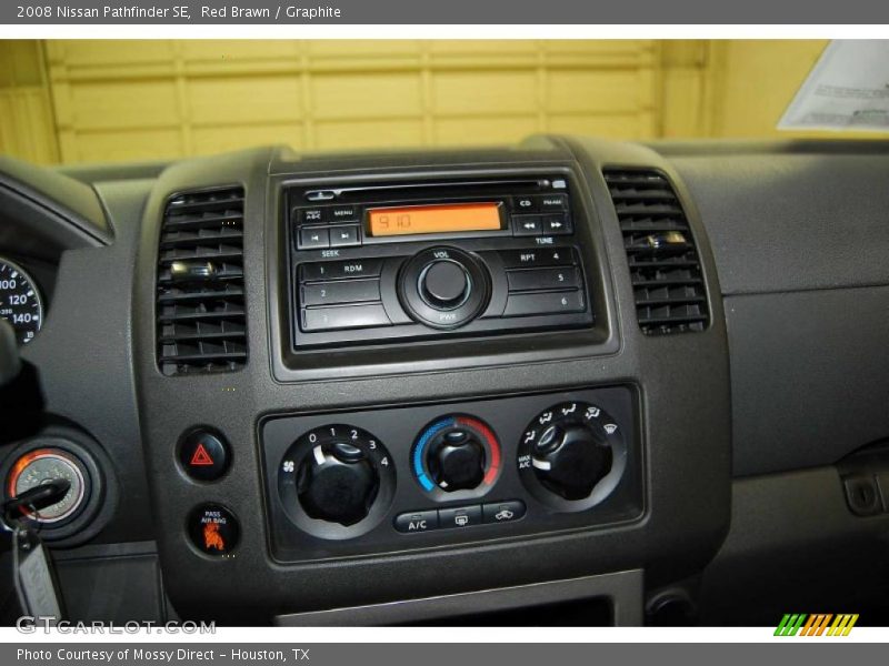 Red Brawn / Graphite 2008 Nissan Pathfinder SE