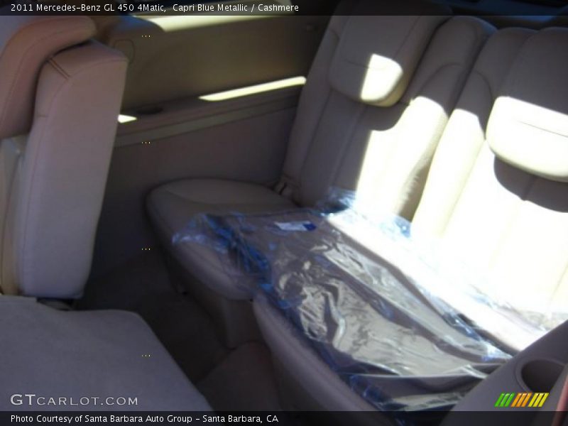 Capri Blue Metallic / Cashmere 2011 Mercedes-Benz GL 450 4Matic