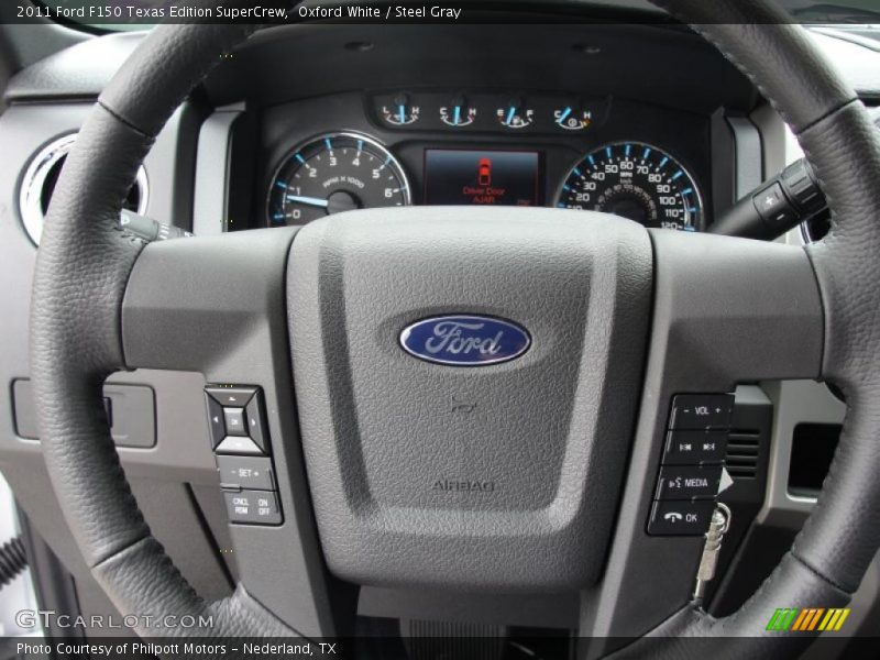 Oxford White / Steel Gray 2011 Ford F150 Texas Edition SuperCrew