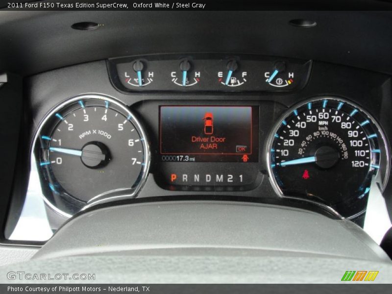 Oxford White / Steel Gray 2011 Ford F150 Texas Edition SuperCrew