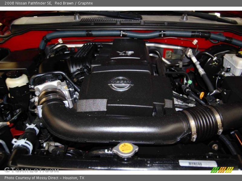 Red Brawn / Graphite 2008 Nissan Pathfinder SE