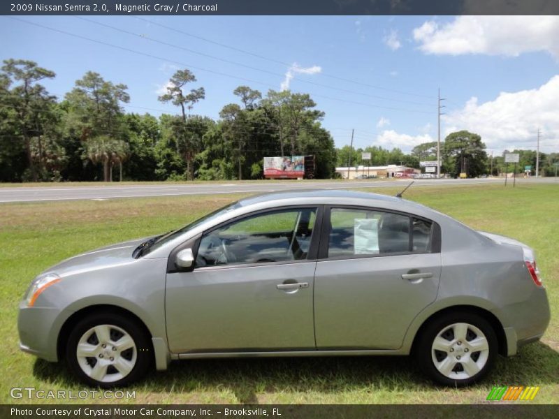 Magnetic Gray / Charcoal 2009 Nissan Sentra 2.0
