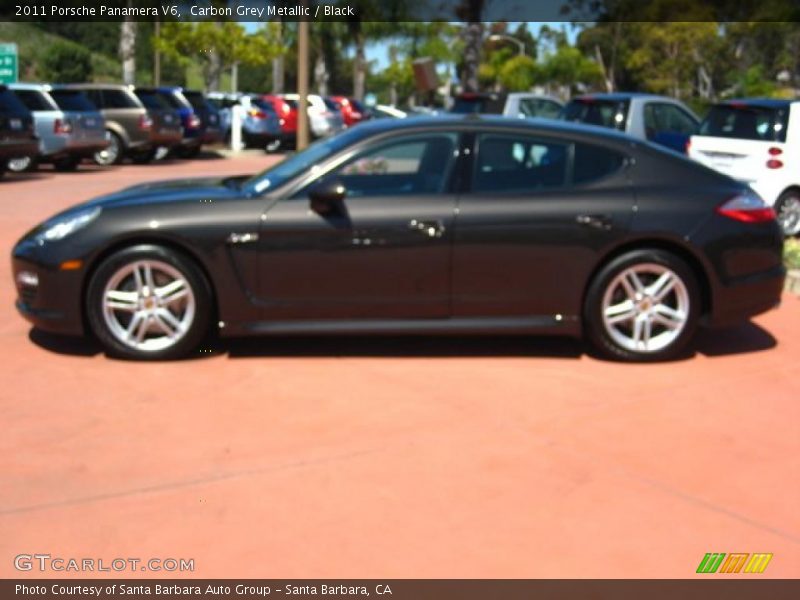 Carbon Grey Metallic / Black 2011 Porsche Panamera V6