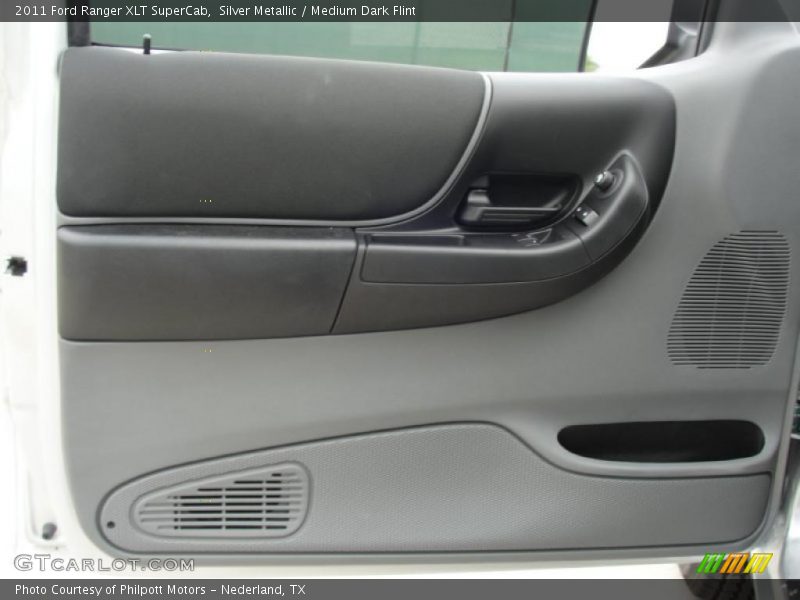Silver Metallic / Medium Dark Flint 2011 Ford Ranger XLT SuperCab
