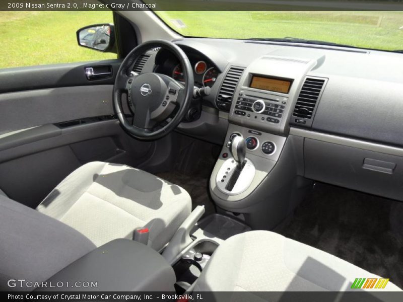 Magnetic Gray / Charcoal 2009 Nissan Sentra 2.0