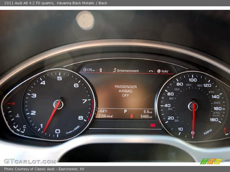  2011 A8 4.2 FSI quattro 4.2 FSI quattro Gauges