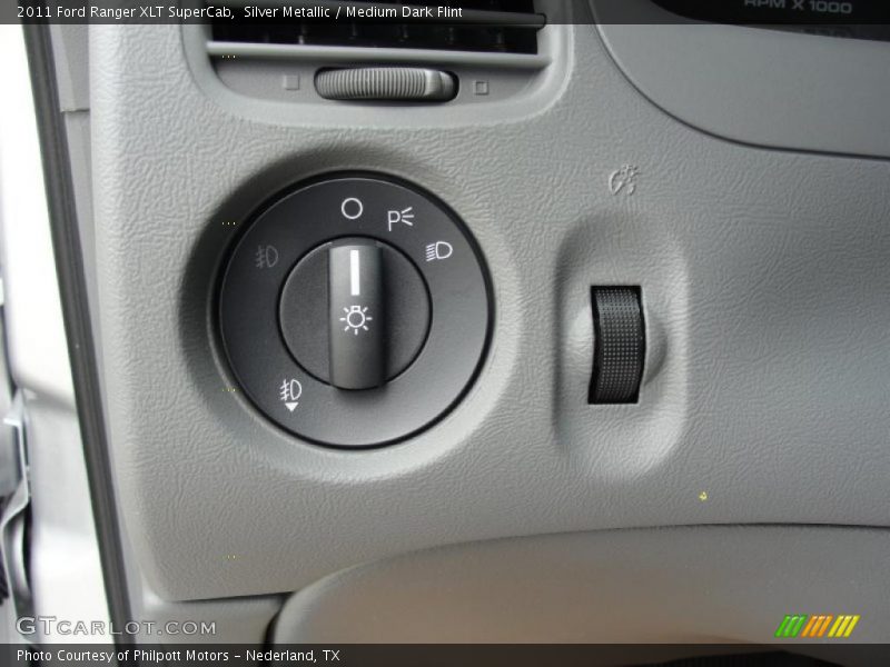 Silver Metallic / Medium Dark Flint 2011 Ford Ranger XLT SuperCab