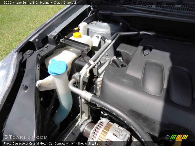 Magnetic Gray / Charcoal 2009 Nissan Sentra 2.0