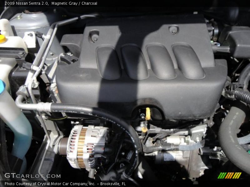 Magnetic Gray / Charcoal 2009 Nissan Sentra 2.0