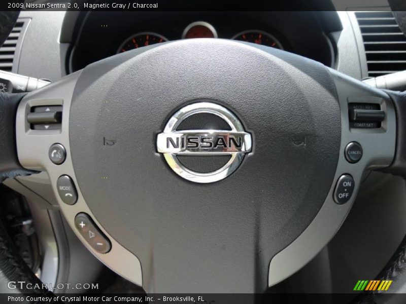 Magnetic Gray / Charcoal 2009 Nissan Sentra 2.0