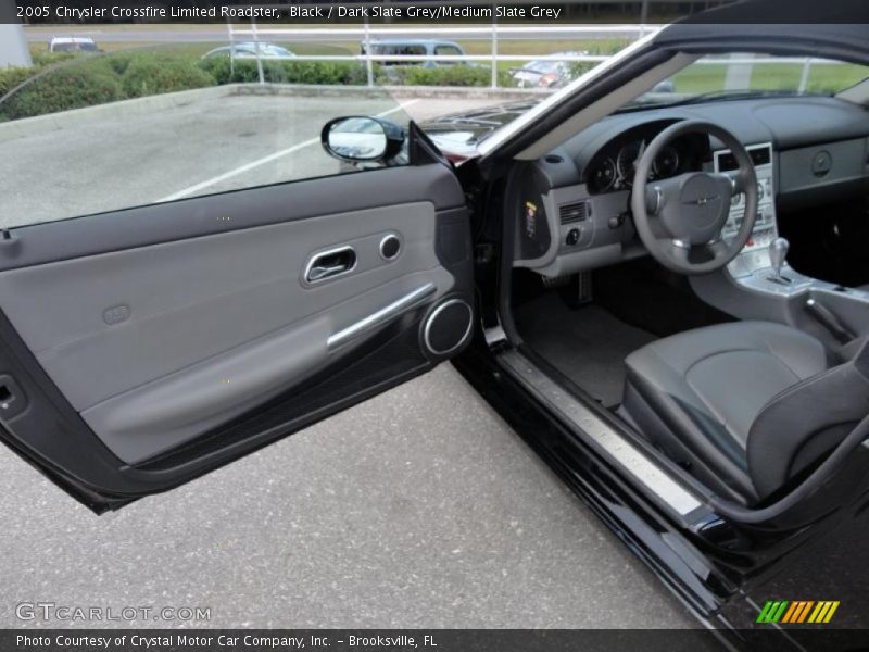 Black / Dark Slate Grey/Medium Slate Grey 2005 Chrysler Crossfire Limited Roadster