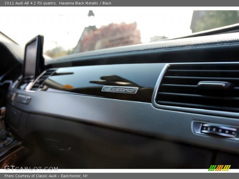 Havanna Black Metallic / Black 2011 Audi A8 4.2 FSI quattro