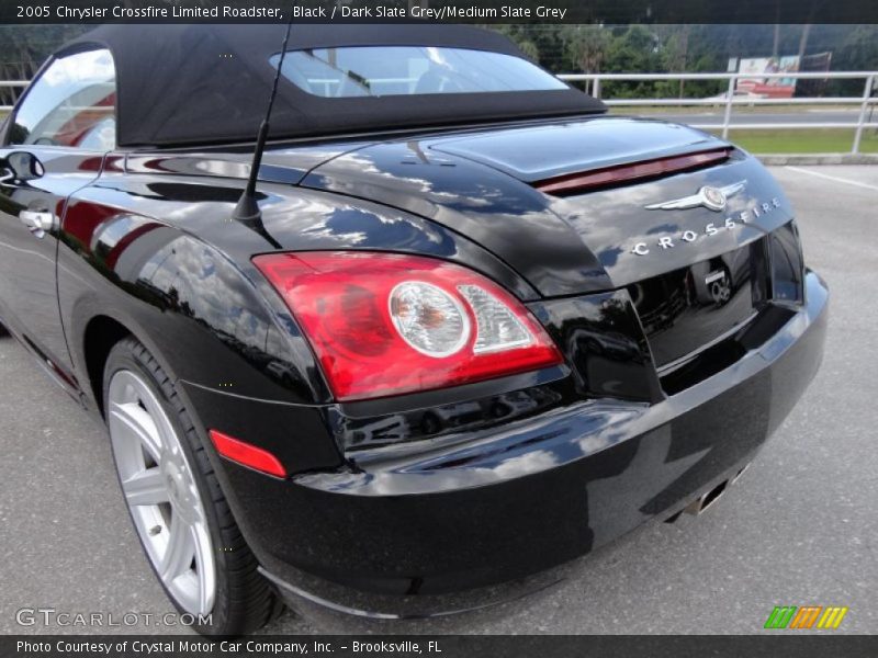 Black / Dark Slate Grey/Medium Slate Grey 2005 Chrysler Crossfire Limited Roadster