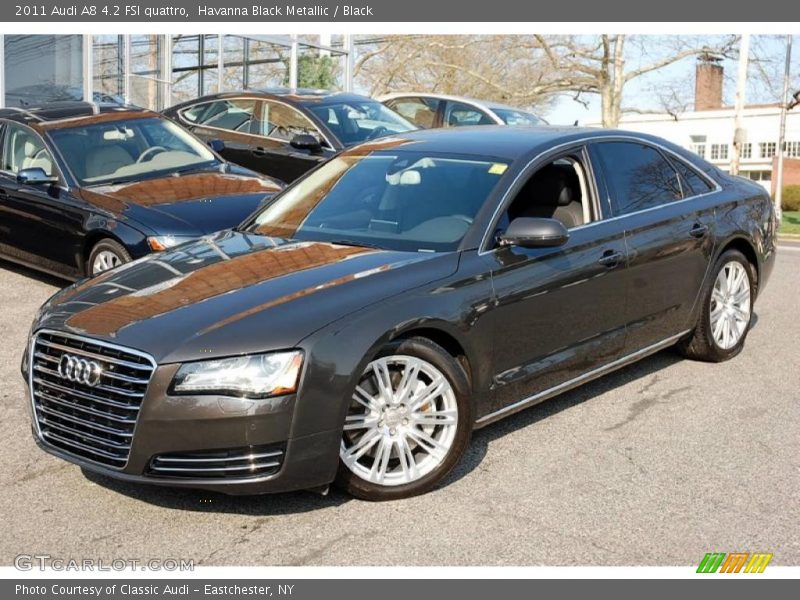 Front 3/4 View of 2011 A8 4.2 FSI quattro
