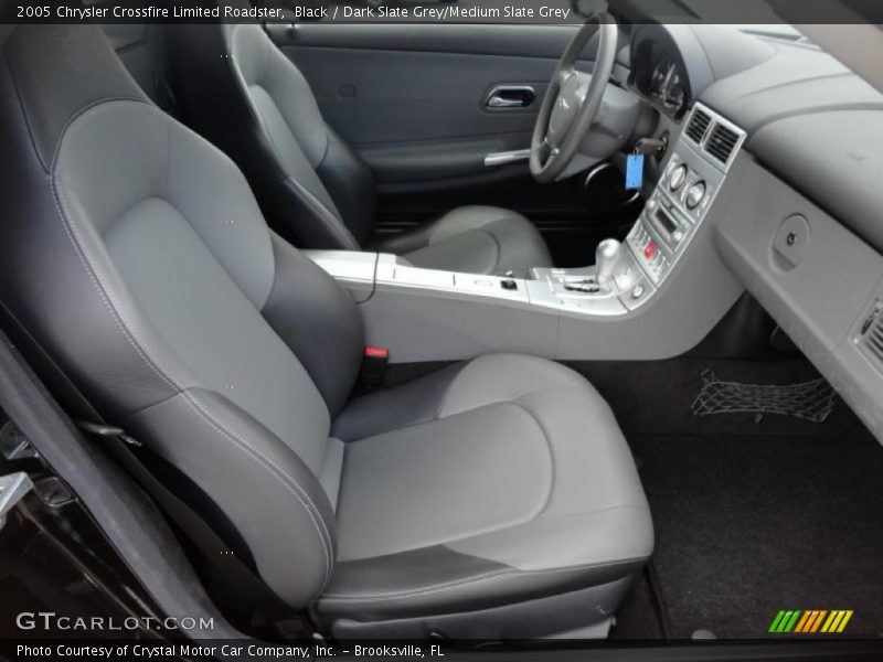 Black / Dark Slate Grey/Medium Slate Grey 2005 Chrysler Crossfire Limited Roadster